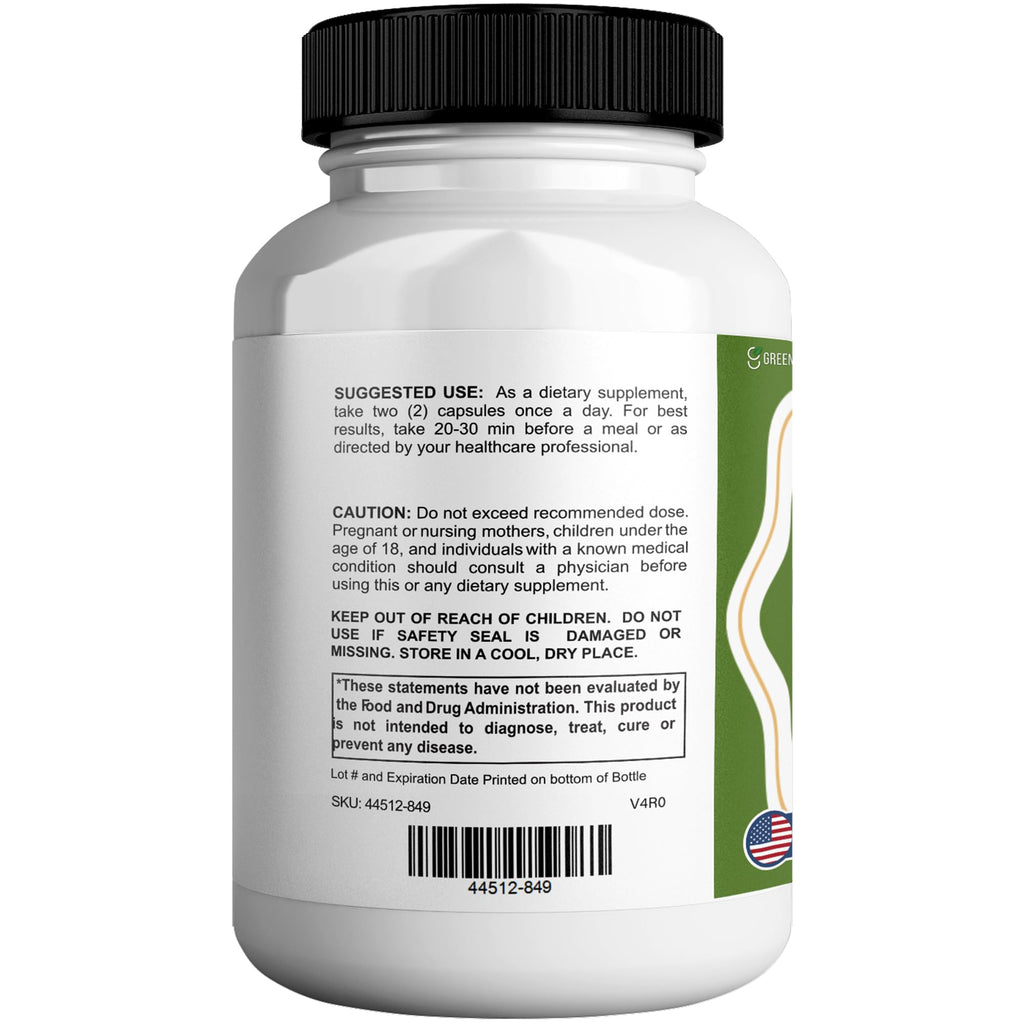 GREENVIFY Gluco Blood Sugar Switch Max, Advanced Glucose Level Maintenance Complex, 60 Capsules