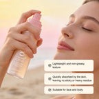 SPF Setting Spray for Face & Body - Sheer Sunscreen Mist SPF 50, Makeup-Friendly Setting Mist with Hydrating Glow, Reef-Safe & Non-Greasy for Beach, Wedding, Daily Wear (2)