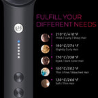 TYMO Hair Straightener Brush, Hot Comb Hair Straighteners for Women