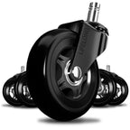 Lifelong Office Chair Wheels Replacement, Heavy Duty, 5-Pack, 98% Fits