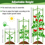 Yongblus 4Pack Tomato Cage for Garden, Up to 48inch Plant Support Stakes