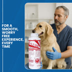 JorVet J-Lube Powder Lubricant | Easy-Mix Formula, Non-Irritating & Mess-Free | 10oz Bottle Makes 6-8 Gallons | Trusted for Veterinary & Obstetrical Use | Safe, Smooth & Easy to Clean | Red White