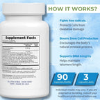 NuVi Global Stemforte Plus Stem Cell and Telomere Supplements – Cell Regeneration, Cell Growth & Telomere Support for Healthy Aging & Cellular Health – 90 Capsules for Men & Women