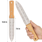 Grampa's Hori Hori Garden Knife with Sheath for Digging & Weeding