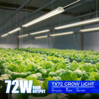 Barrina TX72 4FT LED Grow Light, 288W (4 x 72W), Full Spectrum Timer, 4Pack