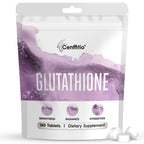 Cenffitio Glutathione Supplement – Skin Brightening Formula with Vitamin C, Niacinamide, Licorice Extract, Collagen & Hyaluronic Acid – for Skin Brightness, Radiance & Hydration – 180 Tablets