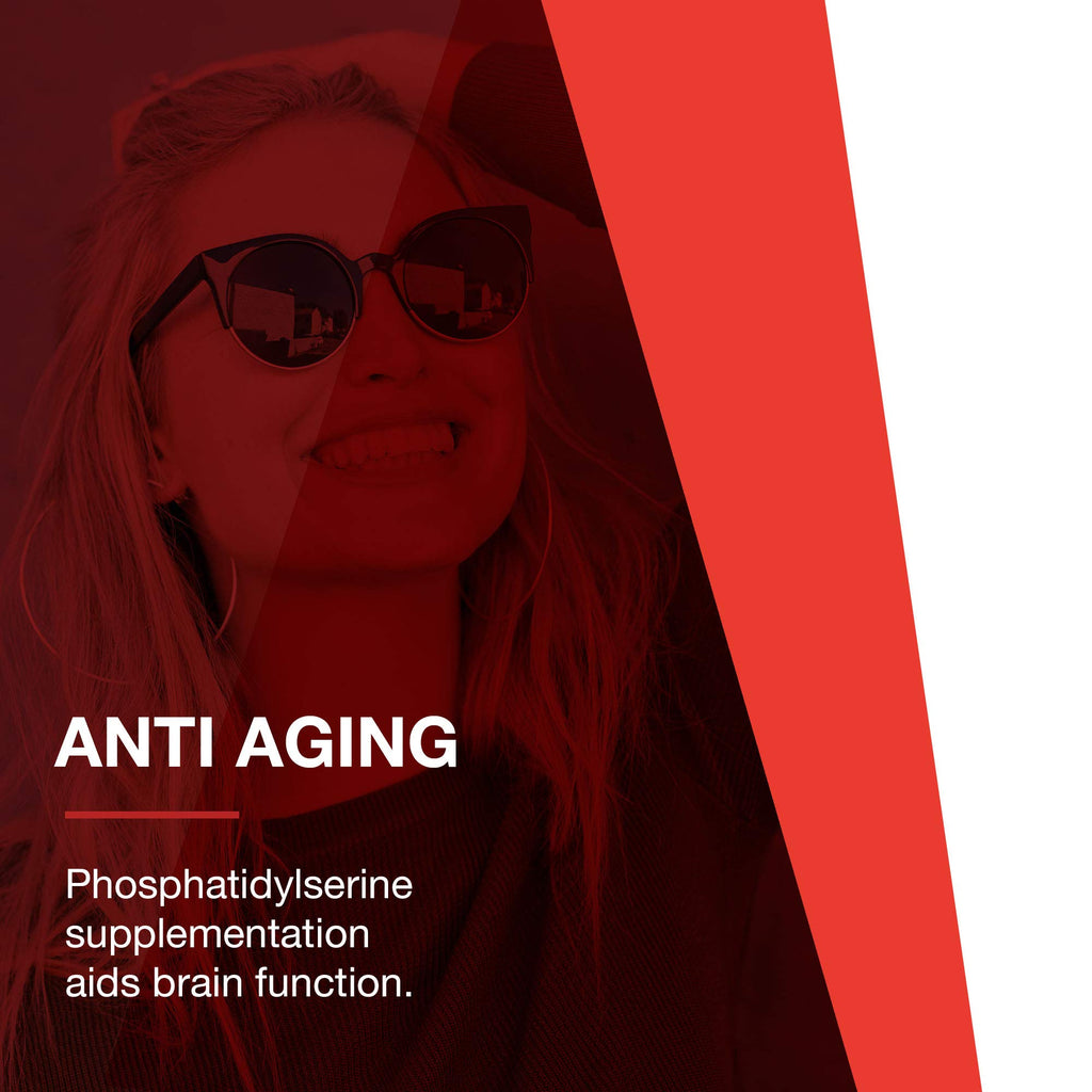 PROTOCOL FOR LIFE BALANCE Phosphatidylserine 300mg - Supports Brain Functions & Memory Health* - Phosphatidylserine Supplement - Keto Friendly & Egg Free - 50 Softgels
