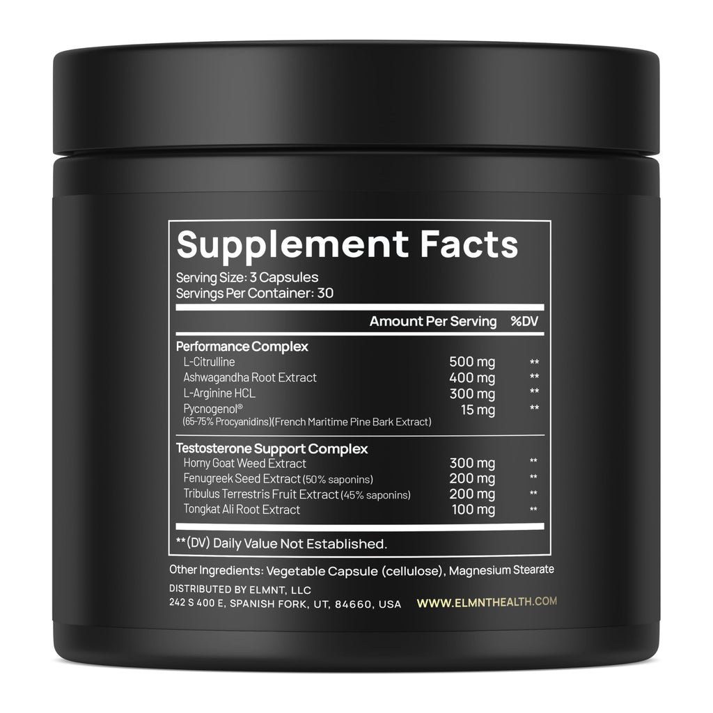 2,015mg Testosterone Booster for Men 8X Strength w. Ashwagandha, Tongkat Ali, Pycnogenol, Tribulus - Total T Testosterone Supplement for Men Male Enhancing Libido Test Booster + Muscle Builder Pills