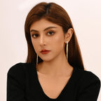 Long Dangle Earrings for Women, Tassel Chain Drop Threader Earrings