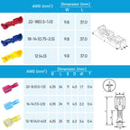 TICONN T Tap Wire Connectors, T Wire Quick Splice Connector, T Connectors for Wiring with Storage Case (120 Pcs)