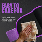 AMZBOSS Waist Trainer for Women Lower Belly Fat, Waist Sweat Band for Women, Belly Band Sweat Belt, Body Shaper, Stomach Wrap (Purple, Large)