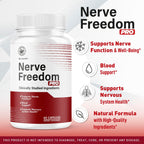 (5 Pack) Nerve Freedom Pro - NerveFreedom Pro Capsules, Supplement Support, NerveFreedom Pills All Natural Ingredients, Health Support Advanced Formula, 300 Capsules for 5 Month