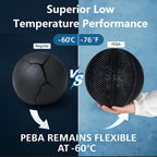 Siraya Tech Rebound PEBA 95A Flexible Filament, The Super TPU | 78% Energy Return & 20% Lighter | Nylon-Based Strength for Sports & Robotics | 1.75mm 3D Printer Filament (Black, 800g)