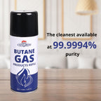 CoYlBod Butane Refill, Premium Butane Fuel 115 ml, 99.99% Pure Butane Lighter Refill for Torch Lighter (2 Can)