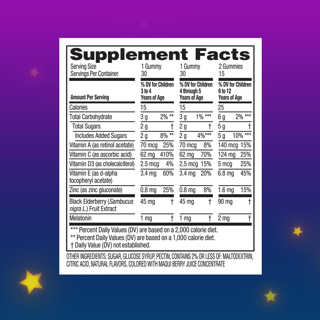 Zarbee's Sleep & Immune Gummy 30ct (Pack of 2)
