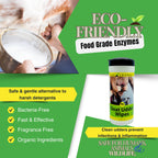 CareFree Enzymes Goat Udder Wipes — Natural Enzyme Teat Wipes for Dairy Goats, Pre & Post Milking Cleaning, 40 Count