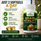 Green Valley Naturals Brain Vitality Plus™ Brain Health Supplement