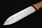 NISAKU NJP650 The Original Hori Hori Namibagata Stainless Steel Weeding Knife, 7.25-Inch Blade