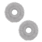 roborock 4 Pack Microfiber Mop Cloths for Q Revo, Qrevo MaxV, Qrevo S, Qrevo Pro, Qrevo Slim Qrevo S5V Robot Vacuum Cleaner, Mop Pad Replacement Accessories