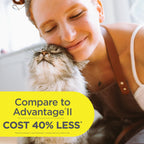 TevraPet Actispot 2 Flea Treatment for Large Cats 9+ lbs, 6 Doses
