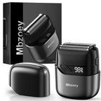 Mbzoey Electric Foil Shavers for Men: IPX7 Waterproof - Magnetic Cover