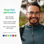 SAV Sportex Ar4150 Reading Glasses - Flexible, Durable, Ultra-Lightweight, High-Performance Readers for Men and Women
