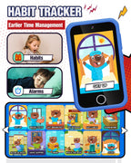 Kids Smart Phone, 3.5'' Touchscreen Spider Toy Phone for Toddler Boy