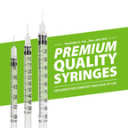 EasyTouch IW U-100 Insulin Syringes (29G 1.0cc 1/2") - 30 ct.