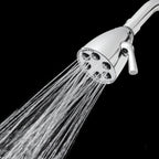 Speakman S-2252 Signature Icon Anystream Adjustable High Pressure Shower Head-2.5 GPM Solid Brass Replacement Bathroom Showerhead, Polished Chrome Finish