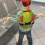 DEAMNAI Super Cosplay Turtles Toys Costume COS Dressed Suit Halloween Decoration Birthday Party Favors for Kids