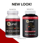Qunol Ultra CoQ10 100mg, 3x Better Absorption, Patented Water and Fat Soluble Natural Supplement Form of Coenzyme Q10, Antioxidant for Heart Health, 240 Count Softgels