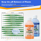 EZTOCH pH UP and Down for Hydroponic Plants, Adjust the pH Balance