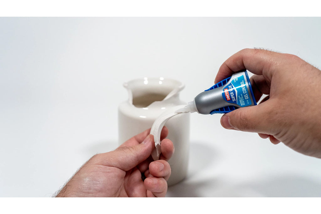 Loctite Super Glue Gel Control, Clear, 0.14 fl oz Bottle, 6 Pack - Superglue for Plastic, Wood, Metal, Crafts & Repair, Cyanoacrylate Adhesive Instant Glue, Quick Dry