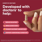 Physician's CHOICE Digestive Enzymes for Bloating & Digestion - 16 Enzymes with Organic Prebiotics & Probiotics for Gut & Digestive Health - Meal Time Discomfort Relief - Dual Action Support - 60 CT