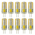 Rayhoo G4 LED Bulb 1.5 Watt AC DC 12V/10-20V Non-dimmable, 24 LED Light Bulb, 6pcs, Warm White