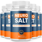 (5 Pack) Neuro Salt Capsules, NeuroSalt Pills with All Natural Ingredients, Advanced Neuro Salt Capsules Overall Health and Wellness Supplement Formula with Max Strength Multivitamin (300 Capsules)