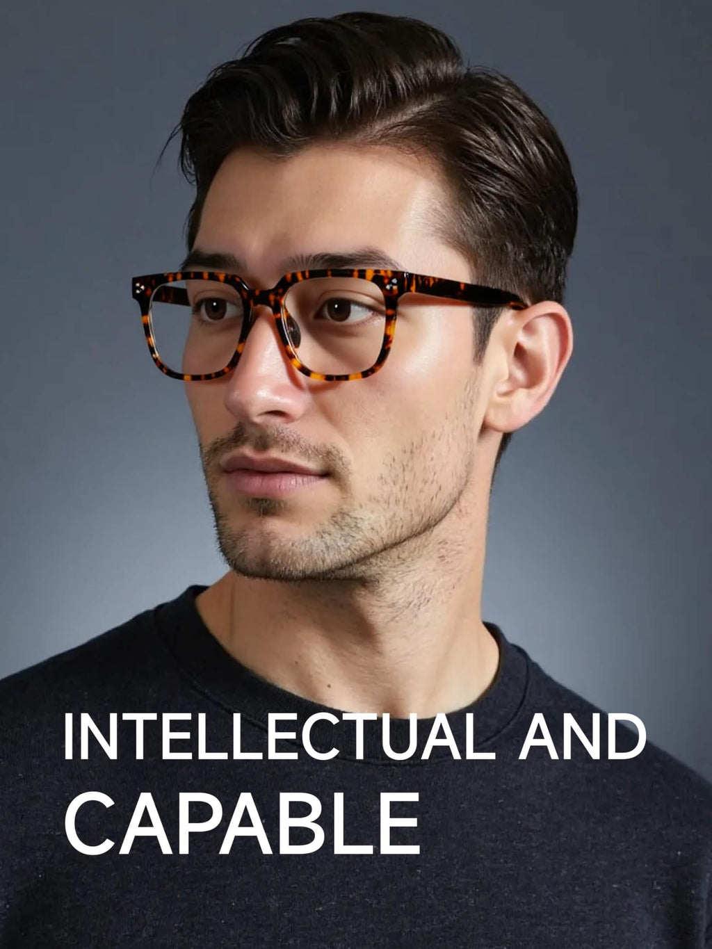 Icesor Oversized Square Blue Light Glasses for Woman Men fashion Rectangle Chic Preppy Look Chic Frame Reduce Eyestrain Protection for TV/Computer/Gaming Athena Style