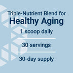 Life Extension Healthy Aging Powder, Healthy Aging Supplement, Heart Health, Brain Health, Exercise Performance, Taurine, Lithium, spermidine, Powder Blend, Non-GMO, Vegetarian, 30 Servings