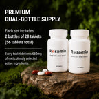 Rosamin Weight Gaining Pills (1Set(2Bottle))