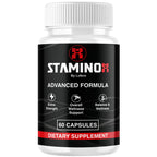 Staminox Pills Official Staminox Supplement Advanced Strength Formula for Overall Health and Wellness Support, Multivitamin Maximum Strength with Natural Herbal Ingredients, Made in USA (60 Capsules)