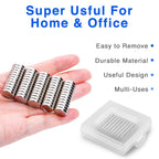 TRYMAG 60Pcs Strong Rare Earth Magnets, 12x3mm Small Refrigerator Magnet