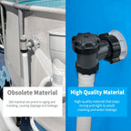 12355 Large Inlet Air Nozzle Compatible with Intex 1900-2450gph Pumps, Pool Return Jet for Intex Above Ground Swimming Pool Replacement Part Kit, Pool Strainer Grid Inlet Water Jet Nozzles, 1 Pack