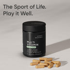 Sports Research® Multivitamin – Advanced Formula - 23 Essential Vitamins & Minerals with CoQ10 & Iodine - Daily Nutrient Support*- Non-GMO Tested & Gluten-Free -60 Veggie Capsules