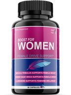 Helix Heal Libido Booster for Women Fast Acting with Horny Goat Weed - Female Desire Pills with Maca Root, Tribulus Terrestris, Ginseng and Hornygoatweed Women - Hormone Balance, Made in USA (60 ct)