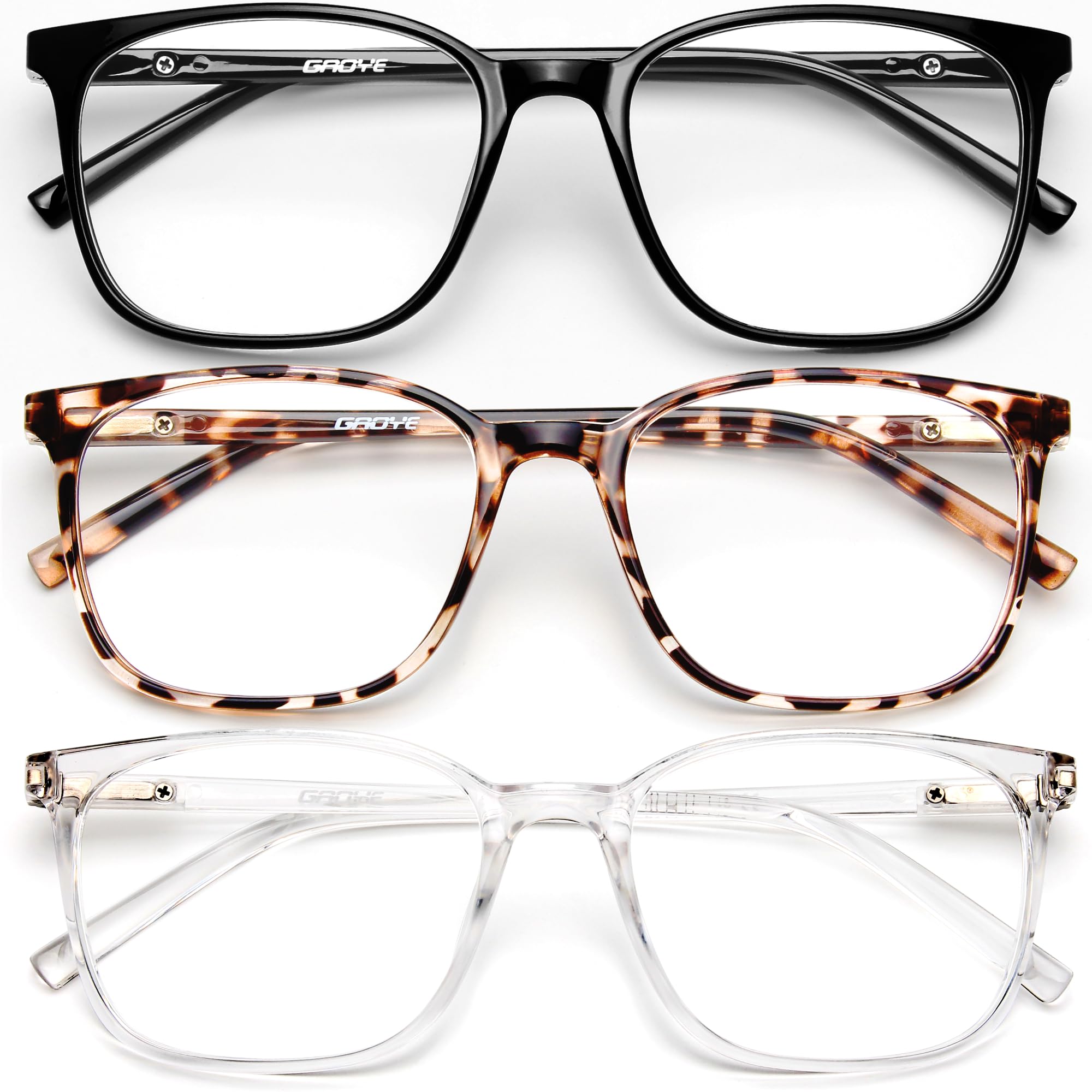 Gaoye Ultralight Blue Light Glasses for Women - Computer Protection Glasses for All Day Comfort - Anti UV Glare & Eyestrain