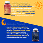 Day & Night Multivitamin Gummies for Women 40+ - 24 Hours Supplement with Methyl B Complex Vitamins, Magnesium Glycinate, L-Theanine, Omega3 for Daytime Energy & Nighttime Zzz - Vegan, Sugar-Free