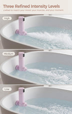 Bath Jet Spa for Bathtub, Rechargeable Cordless Portable Bathtub Jet for Tub with Vacuum Suction Lock, Jet and Bubble Mode, Gift Set
