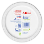 Dixie Ultra, Large Paper Plates, 10 Inch, 172 Count (4 packs of 43 plates), 3X Stronger*, Heavy Duty, Microwave-Safe, Soak-Proof, Cut Resistant, Disposable Plates For Heavy, Messy Meals