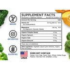 FarmHaven Magnesium Complex –Magnesium Glycinate & Malate w/Vitamin D3, 100% Chelated for Max Absorption, Vegetarian – Bone Health, Nerves, Muscles, 120 Capsules, 60 Days