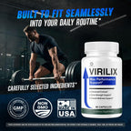 Virilix Capsules - Virilix Advanced Support Formula Pills All Natural Ingredients Maximum Strength, Daily Premium Vitamins for Overall Health & Wellness Reviews, 60 Capsules for 1 Month